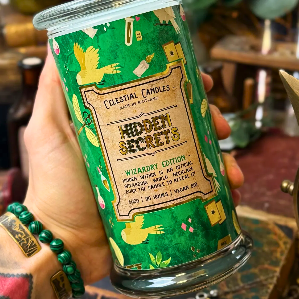 Bougie joaillière Hidden Secrets - Édition sorcier