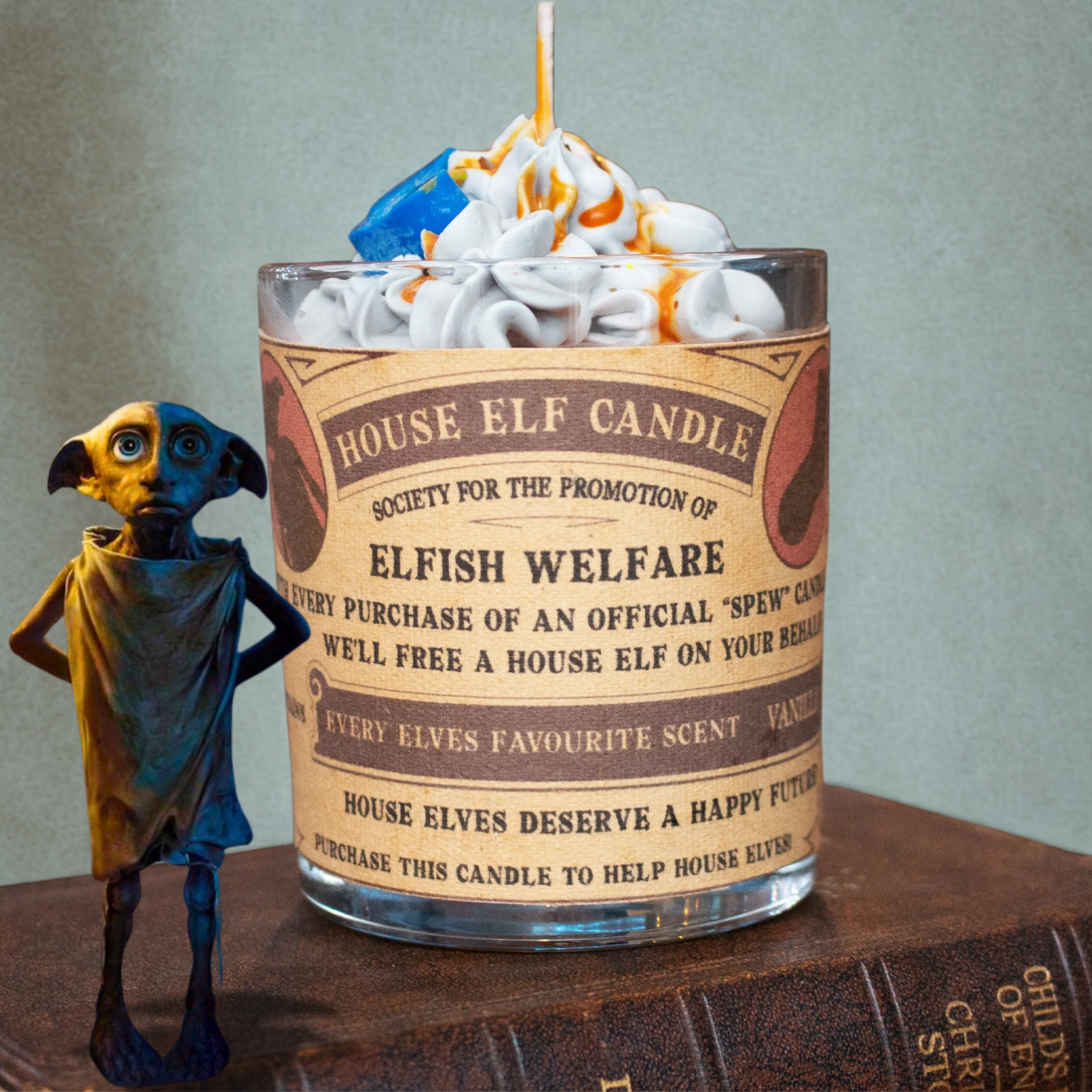 Bougie Elfe de Maison - Dobby
