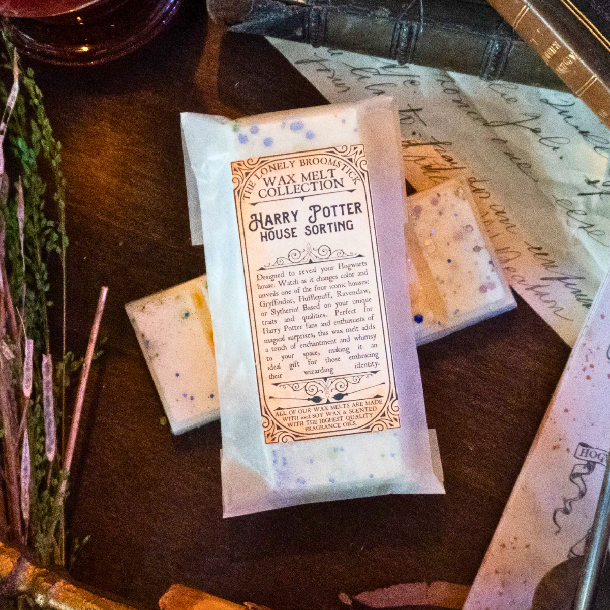 Fondant de cire Soja Harry Potter - Répartition des maisons