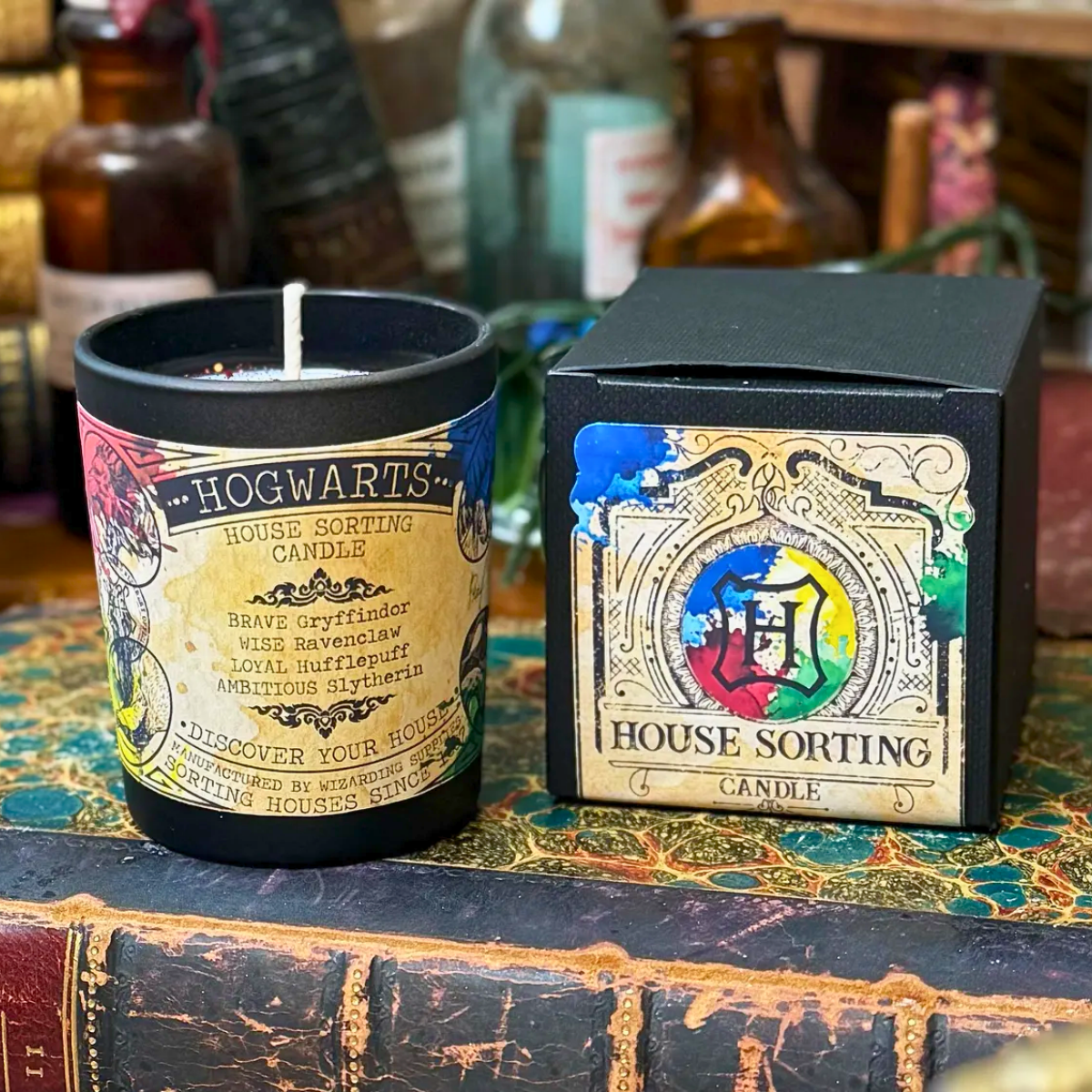 Bougie de répartition des maisons Poudlard