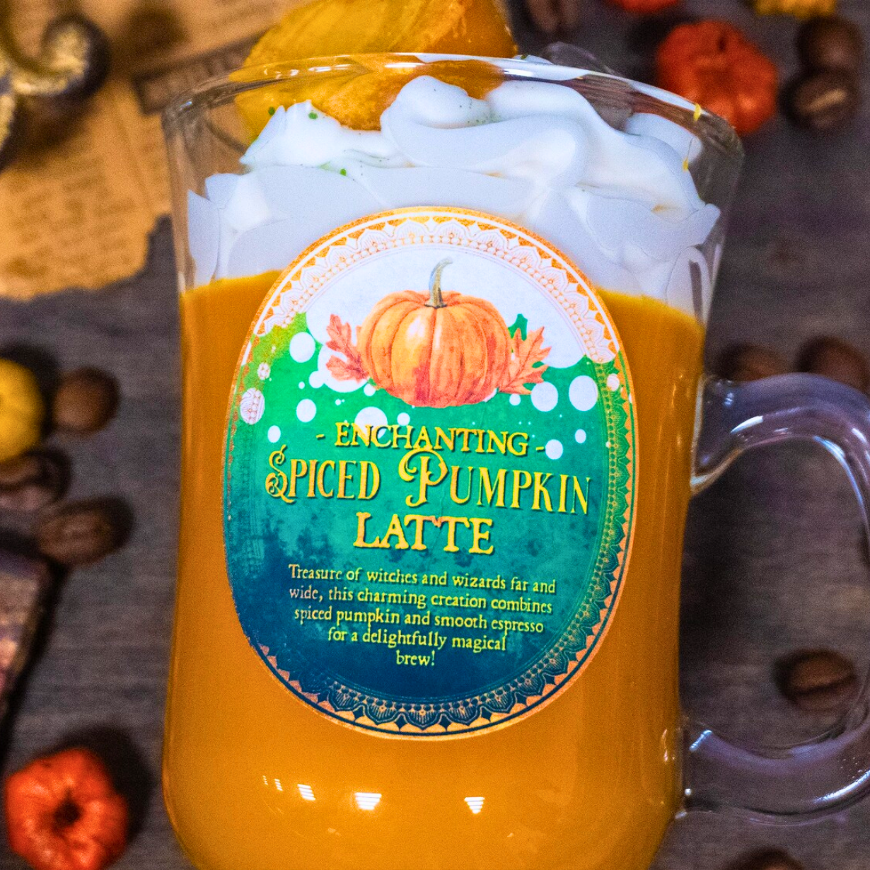 Bougie Latté à la citrouille épicée