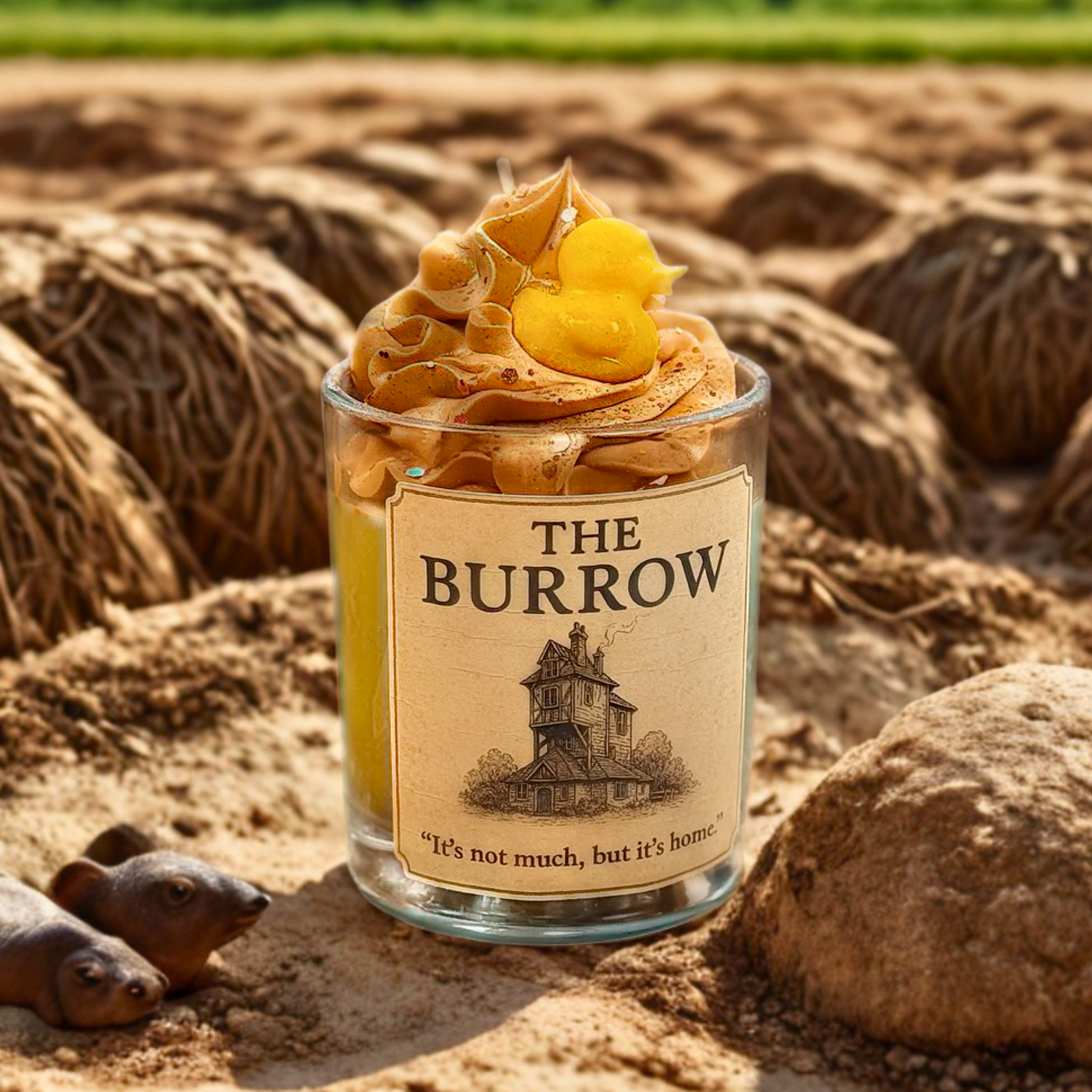 Bougie décorative The Burrow Weasley