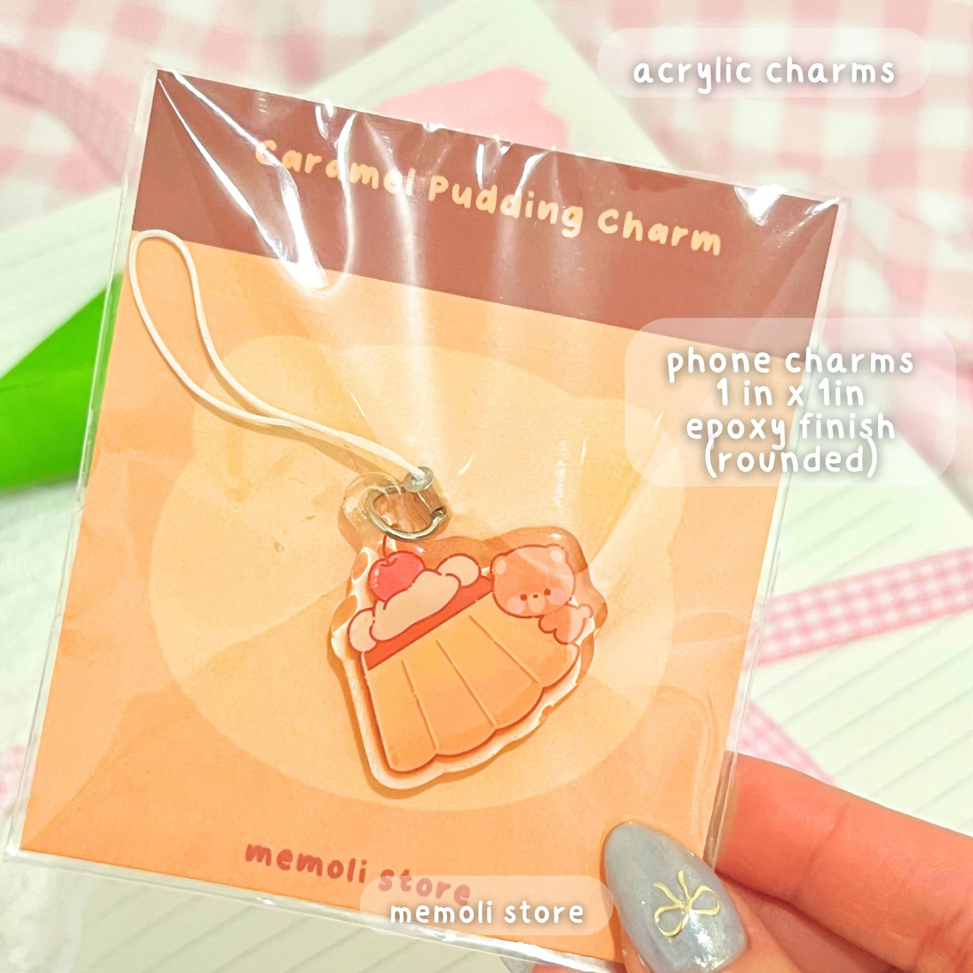 coco caramel pudding charm