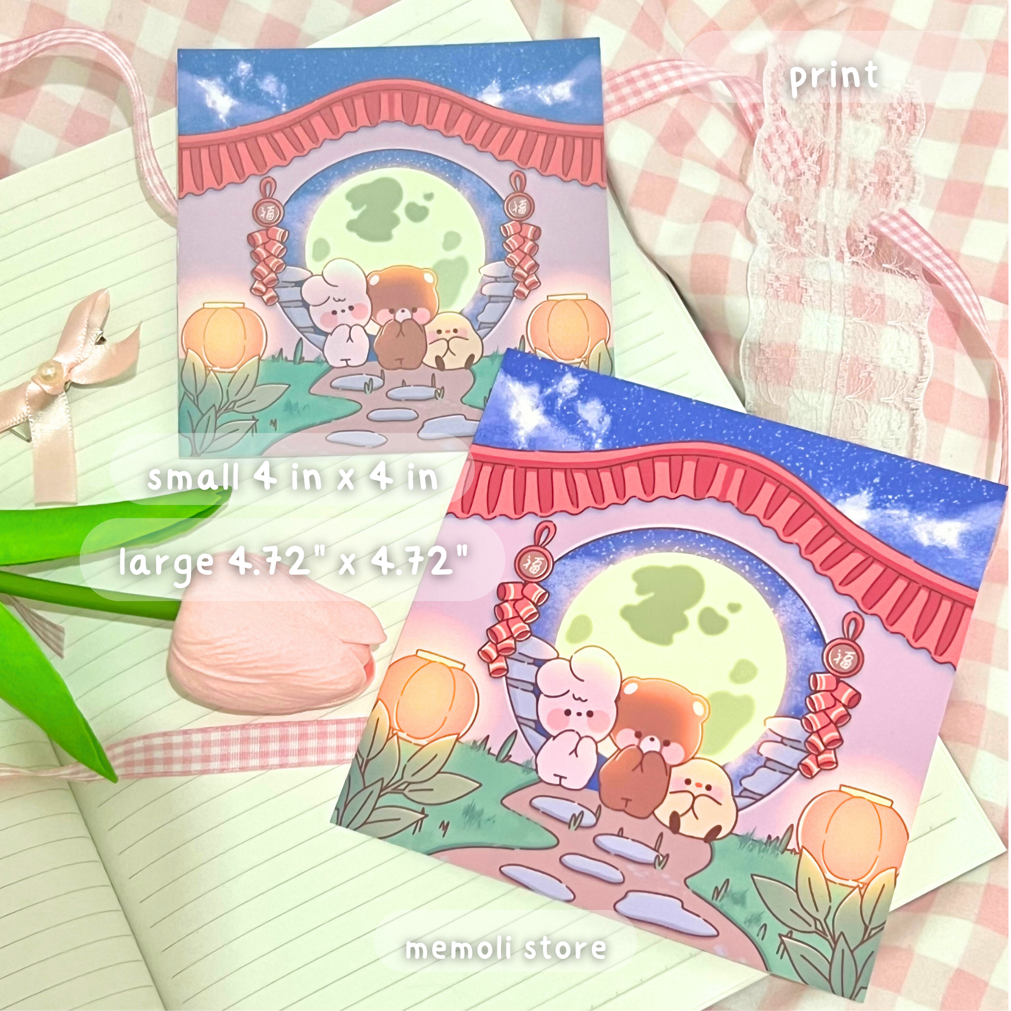 lunar new year greetings prints