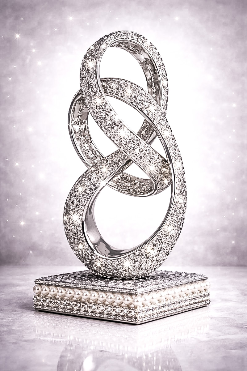 Signature Wall Art-Silver Luxe #4