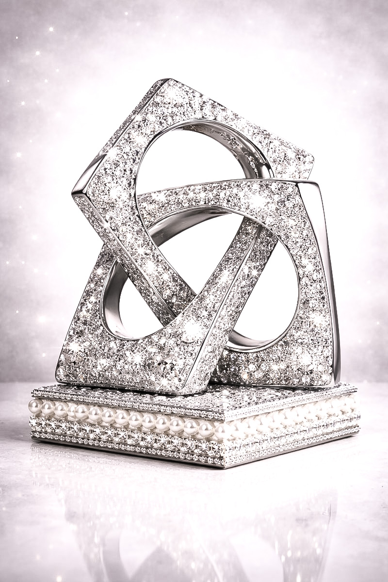 Signature Wall Art-Silver Luxe #5