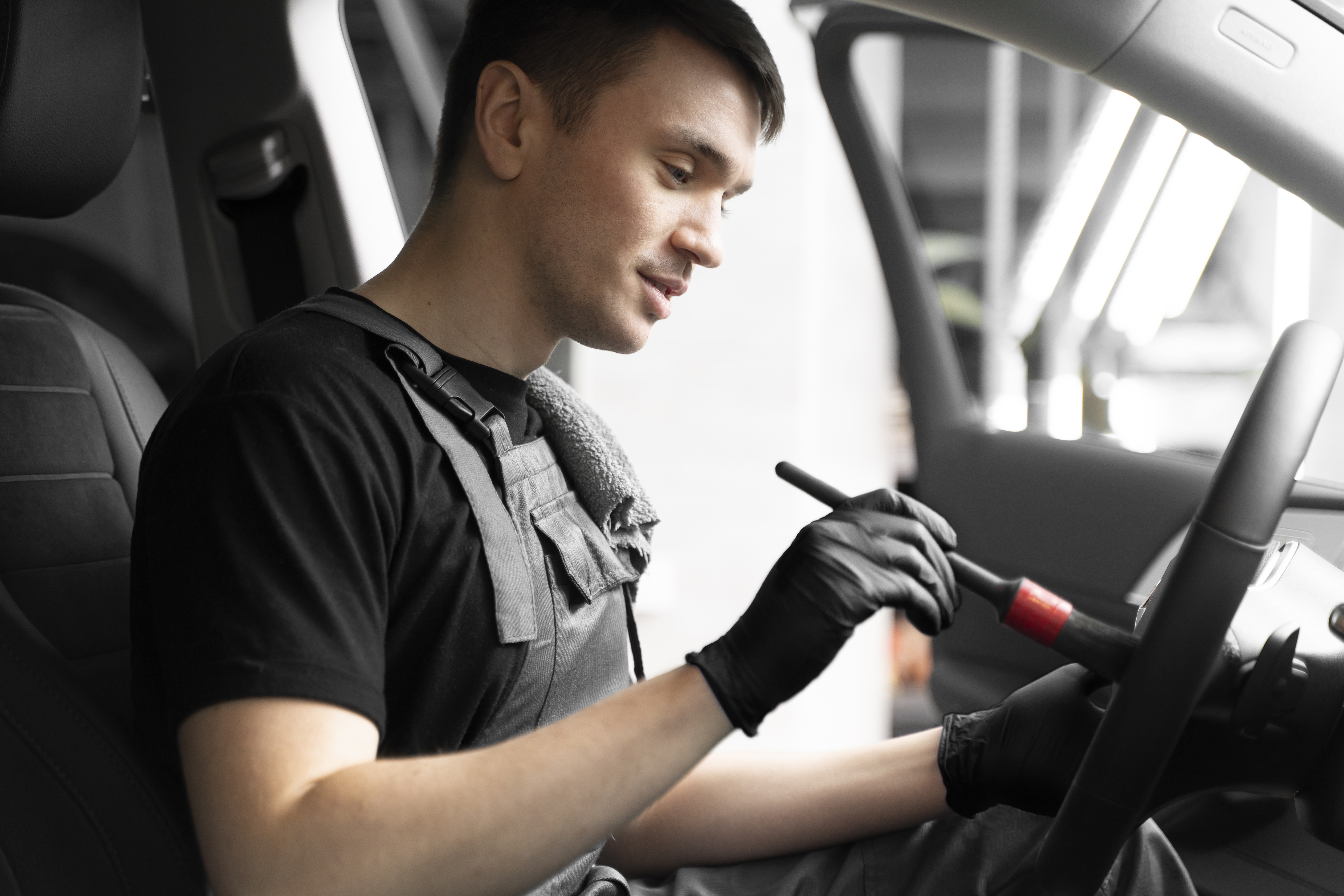 Kit 5 Pinceis para Detalhamento Externo Karstoq