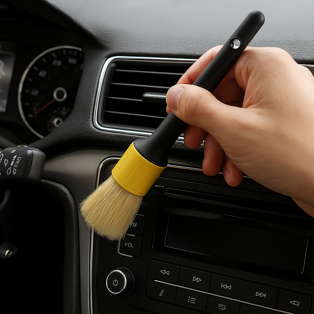 Kit 5 Pinceis para Detalhamento Interno Karstoq