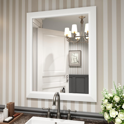 Modern Framed Bathroom Mirror