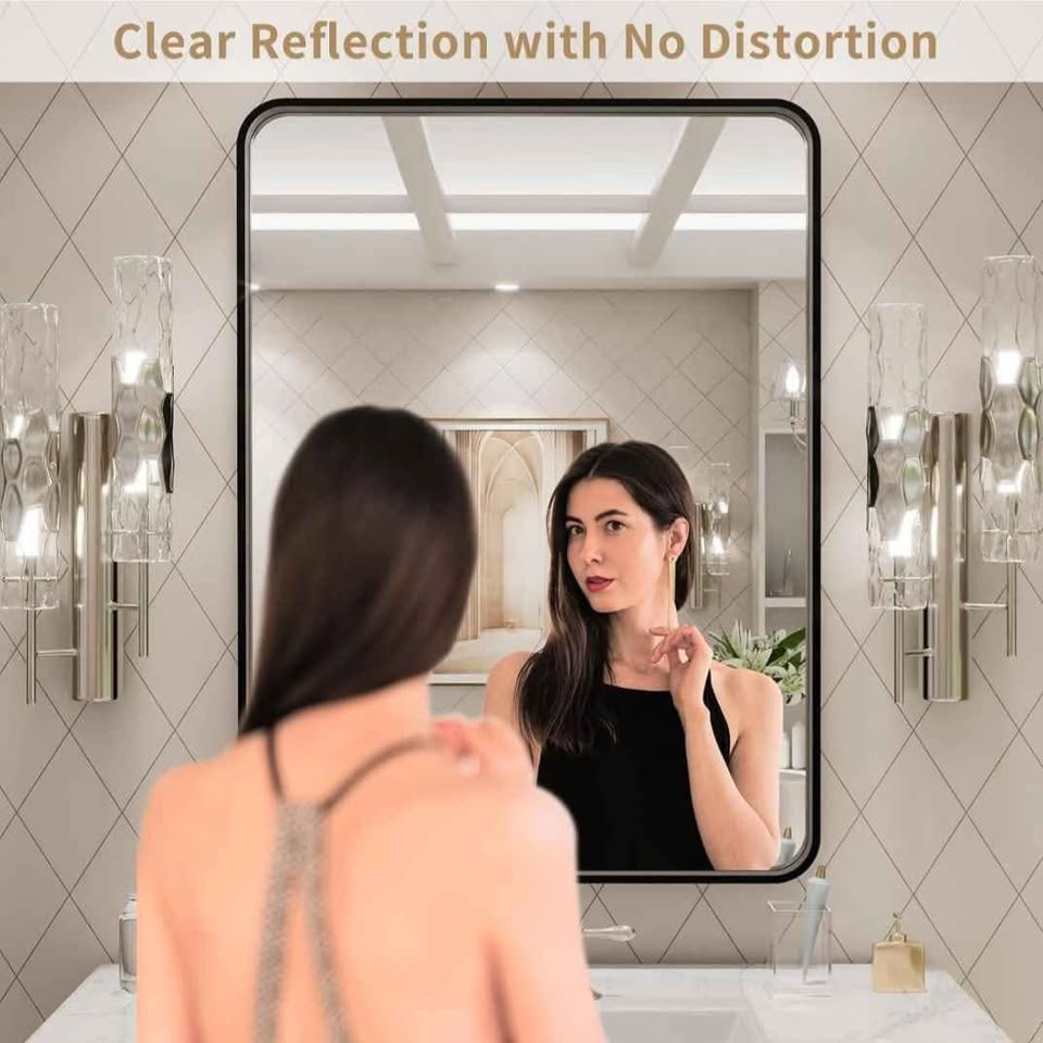 Modern Rectangular Bathroom Mirror