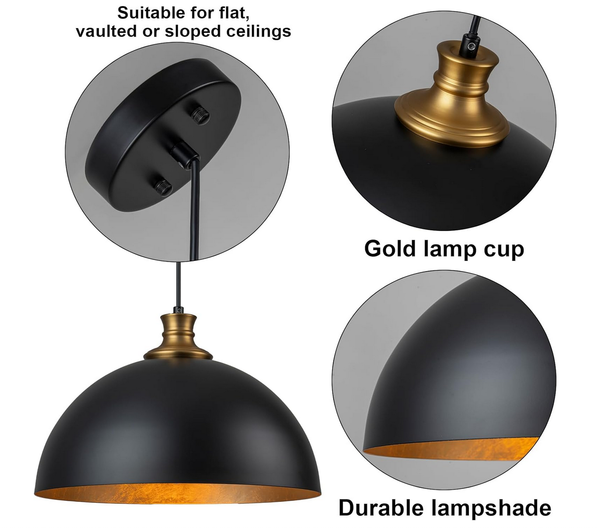 Modern Dome Pendant Light