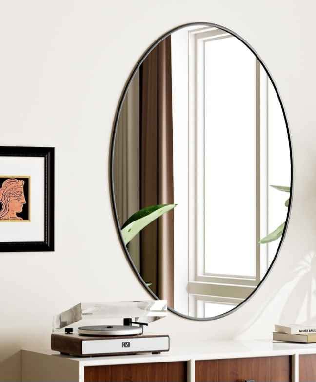 Oval Wall Mirror