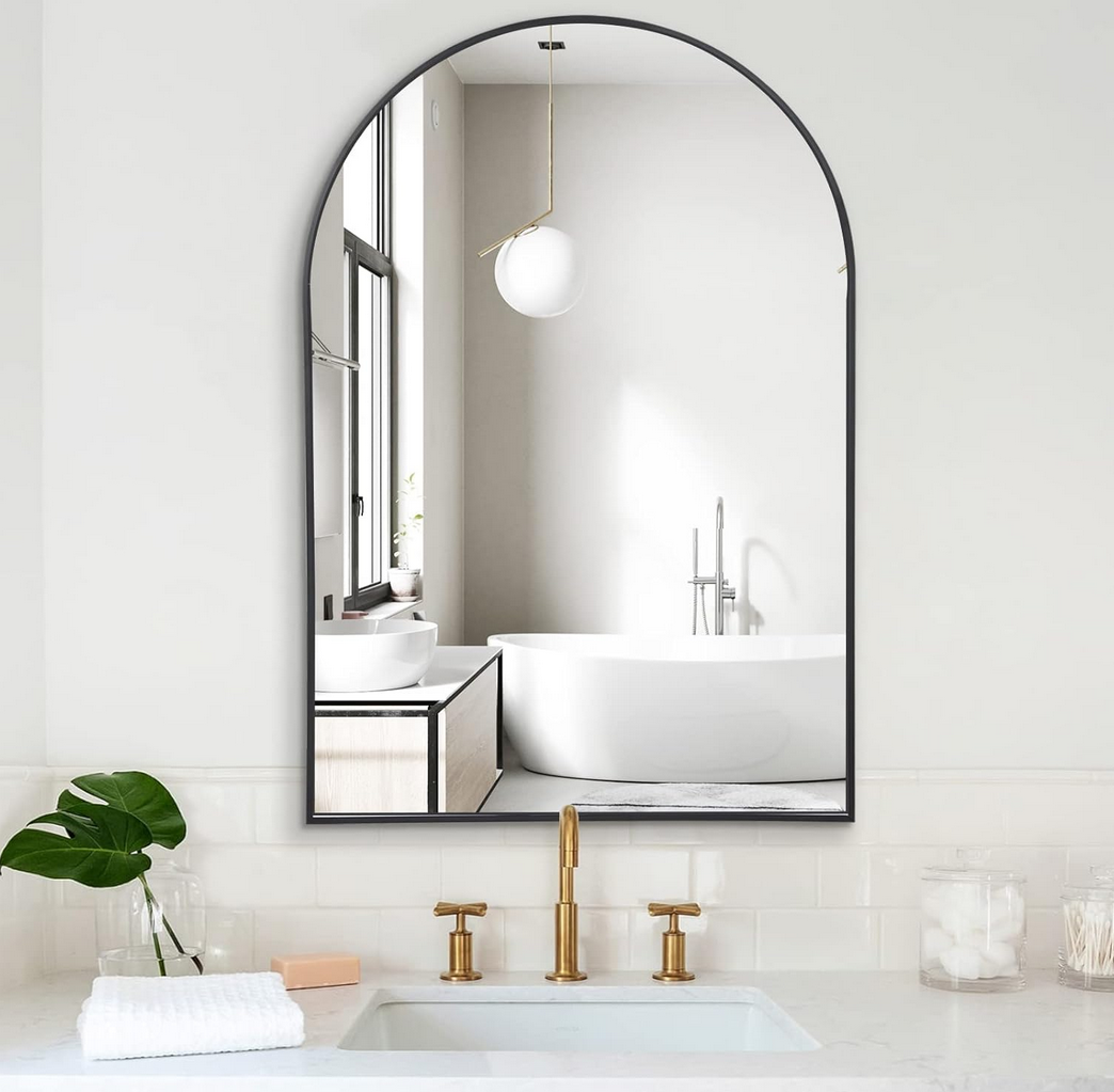 Arched Wall Mirror 40x36