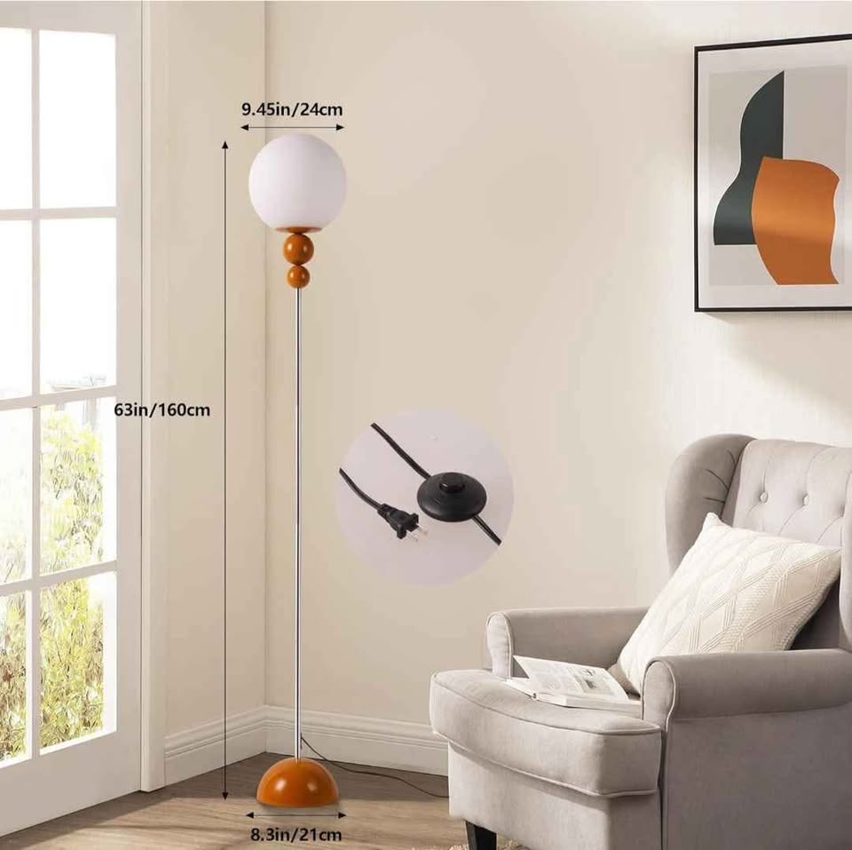 Modern Globe Floor Lamp