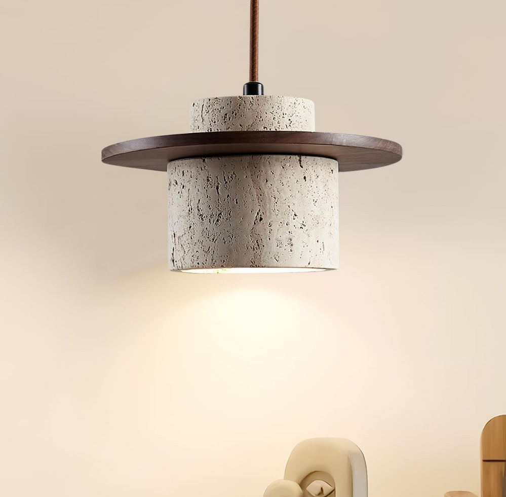 Modern Stone Pendant Light