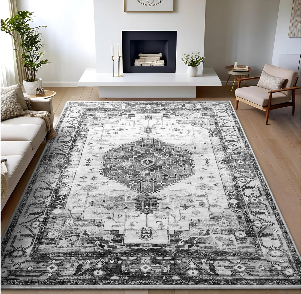 Vintage Style Area Rug