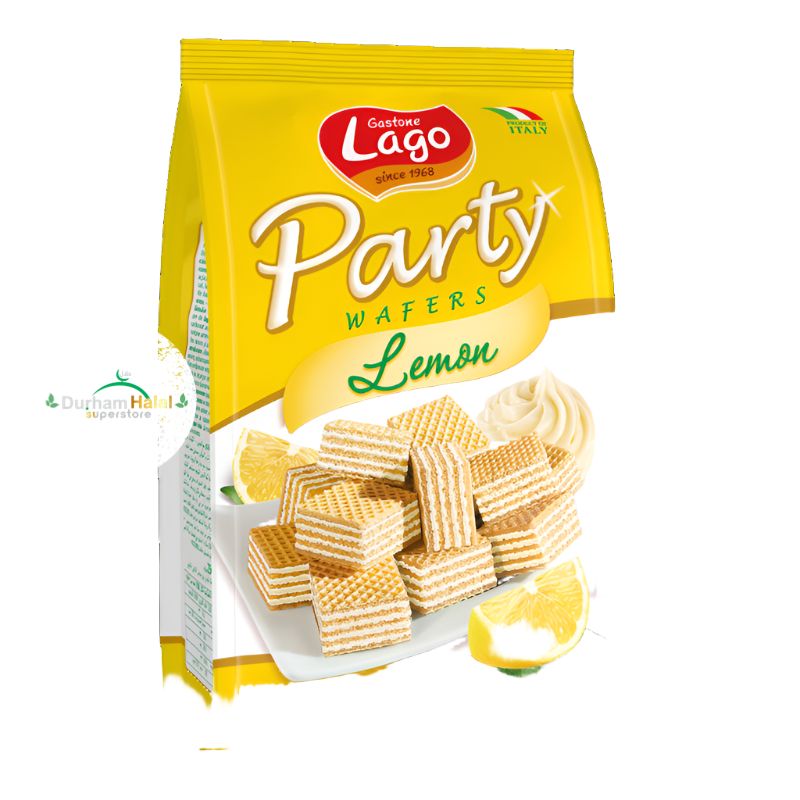 Lago Party Wafers Lemon