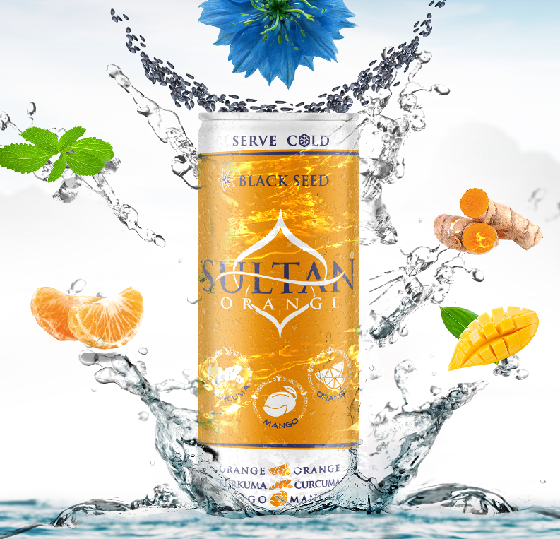 Sultan Orange Black Seed Drink