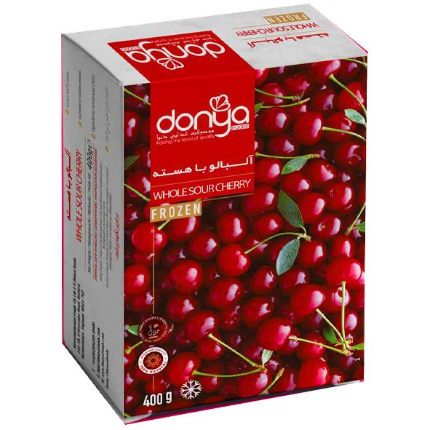 Donya Whole Sour Cherry Frozen 400g