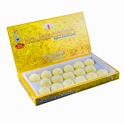 Pashmak cup (Cotton Candy) Saffron