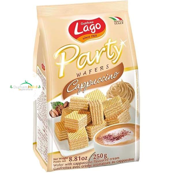 Lago Party Wafers Cappuccino