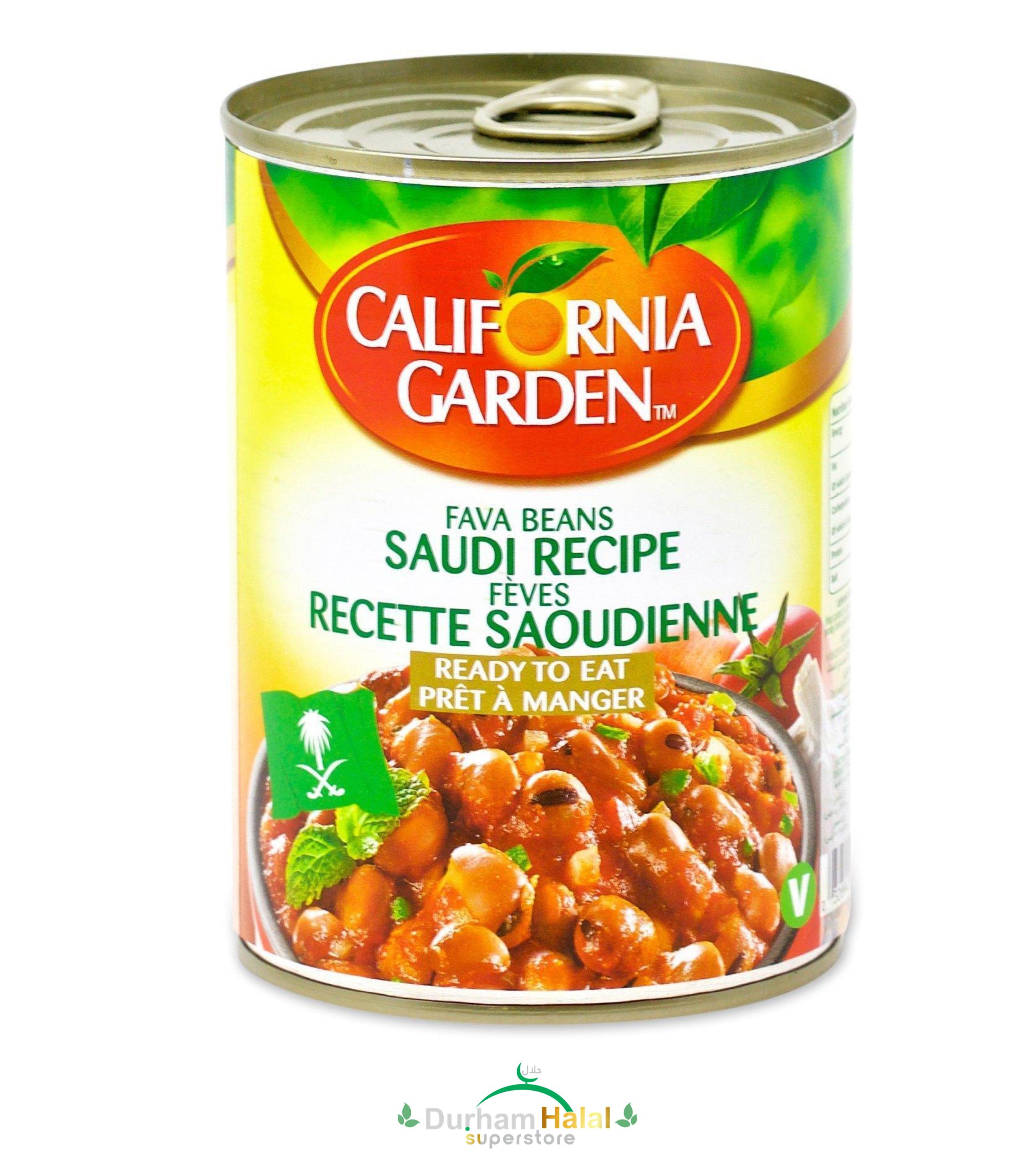 California Garden Fava Beans Saudi Recipe