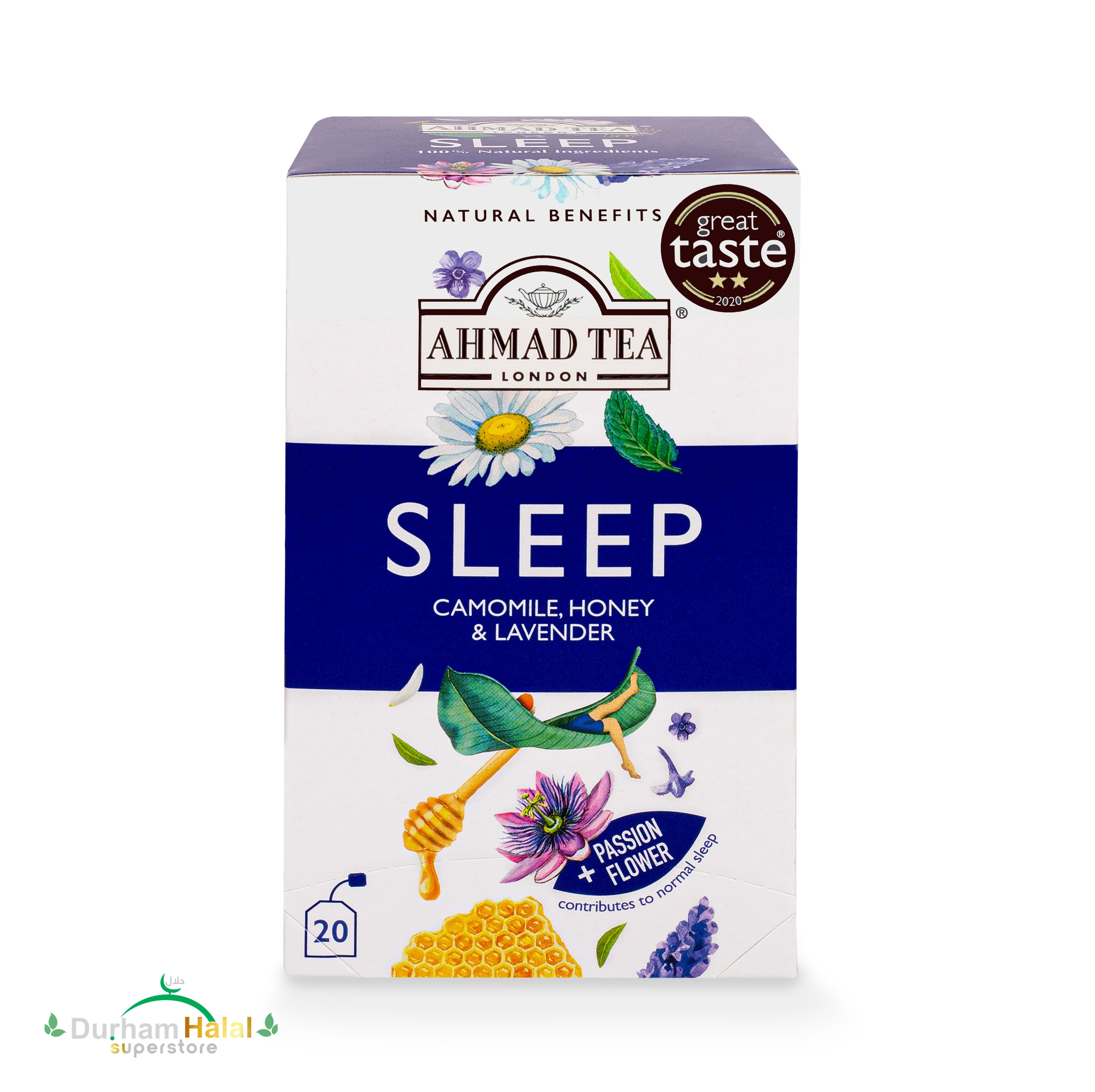 Ahmad Tea Sleep Camomile, Honey & Lavender