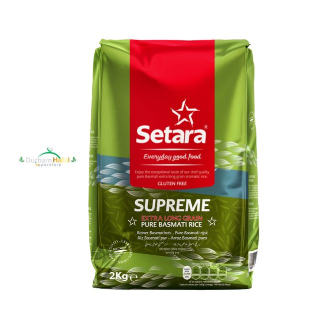 Setara Supreme Extra Long Grain Pure Basmati Rice