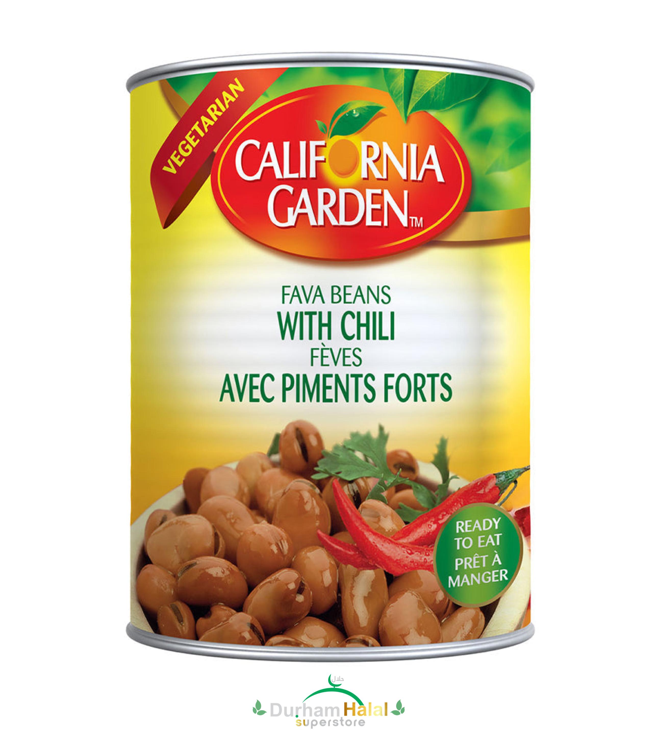 California Garden Fava Beans with Chili