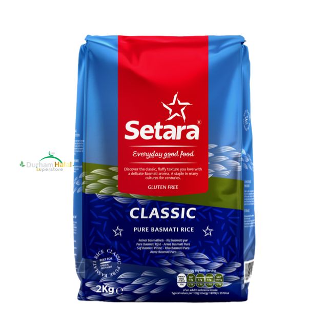 Setara Classic Pure Basmati Rice 2kg