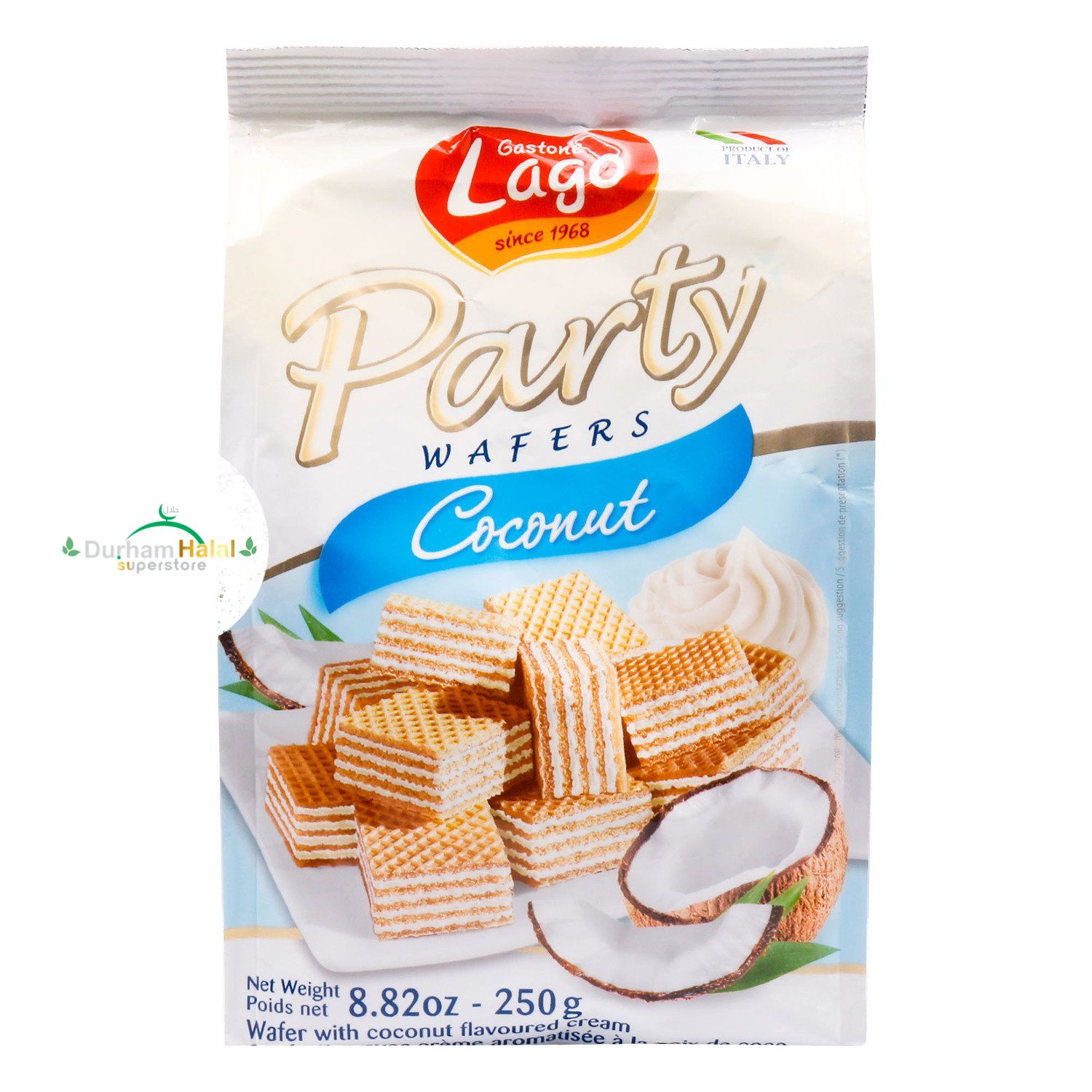 Lago Party Wafers Coconut