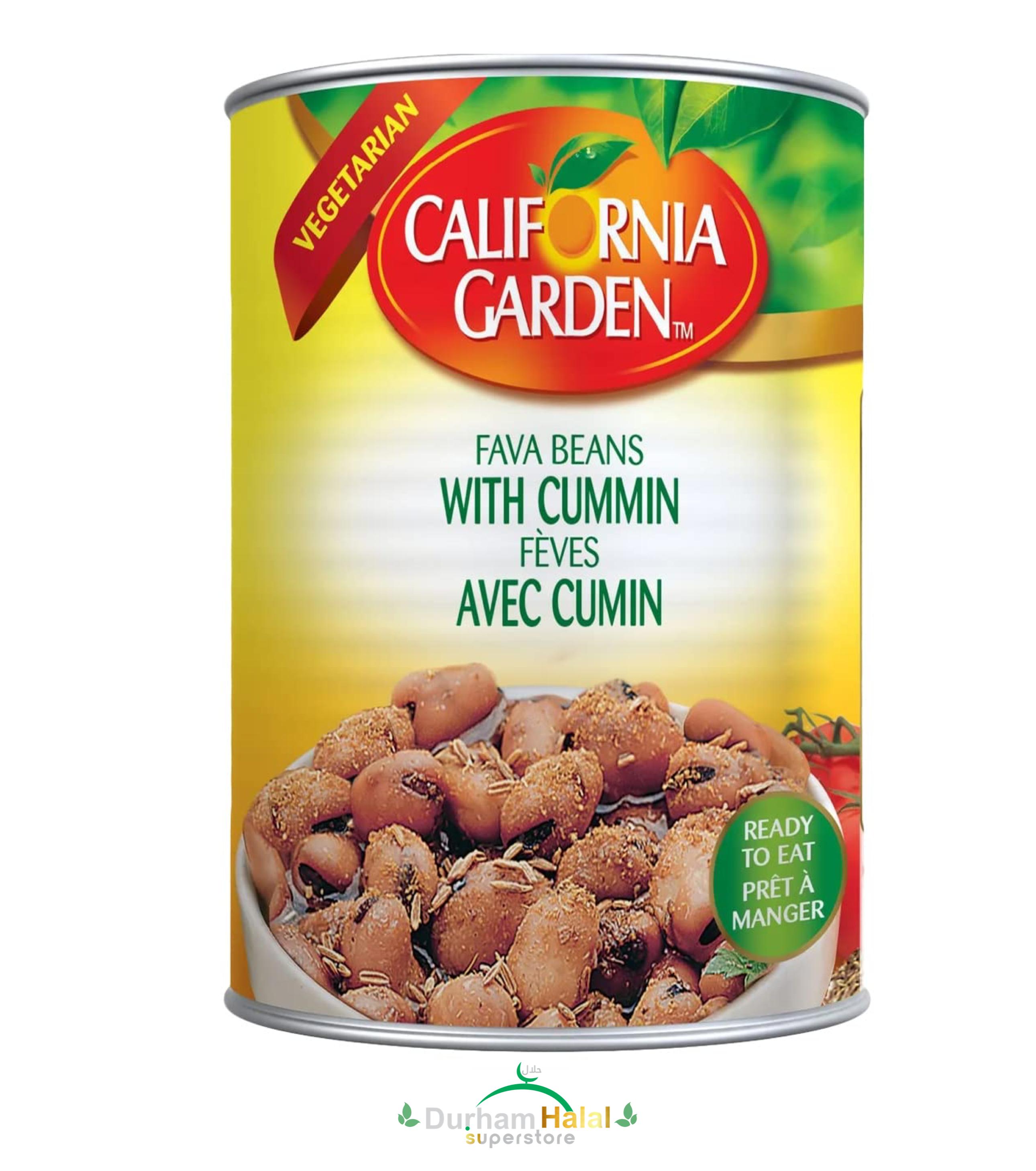 California Garden Fava Beans With Cumin