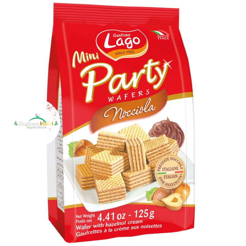 Gastone Lago Mini Party Wafers Nocciola
