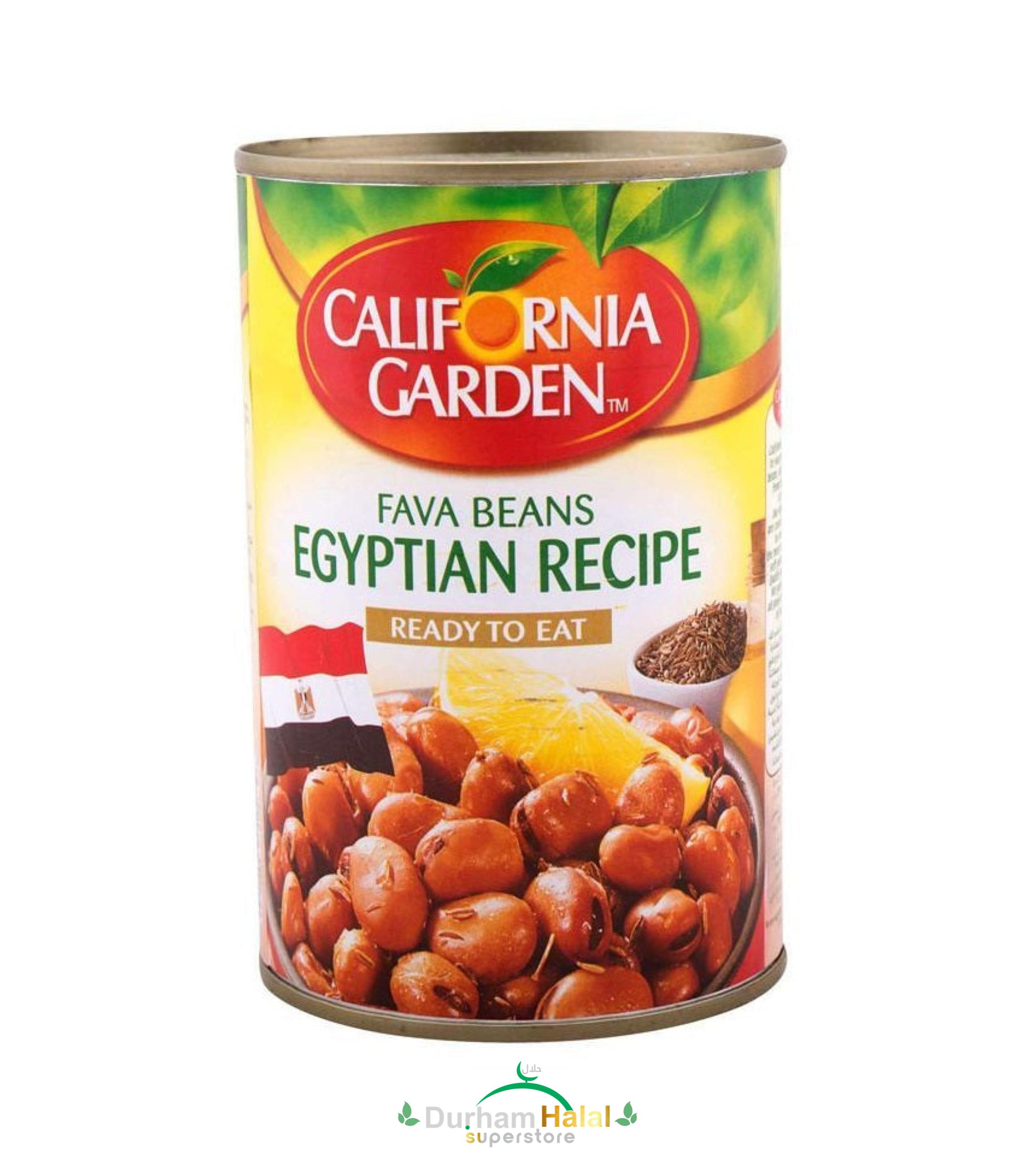 California Garden Egyptian Recipe Fava Beans
