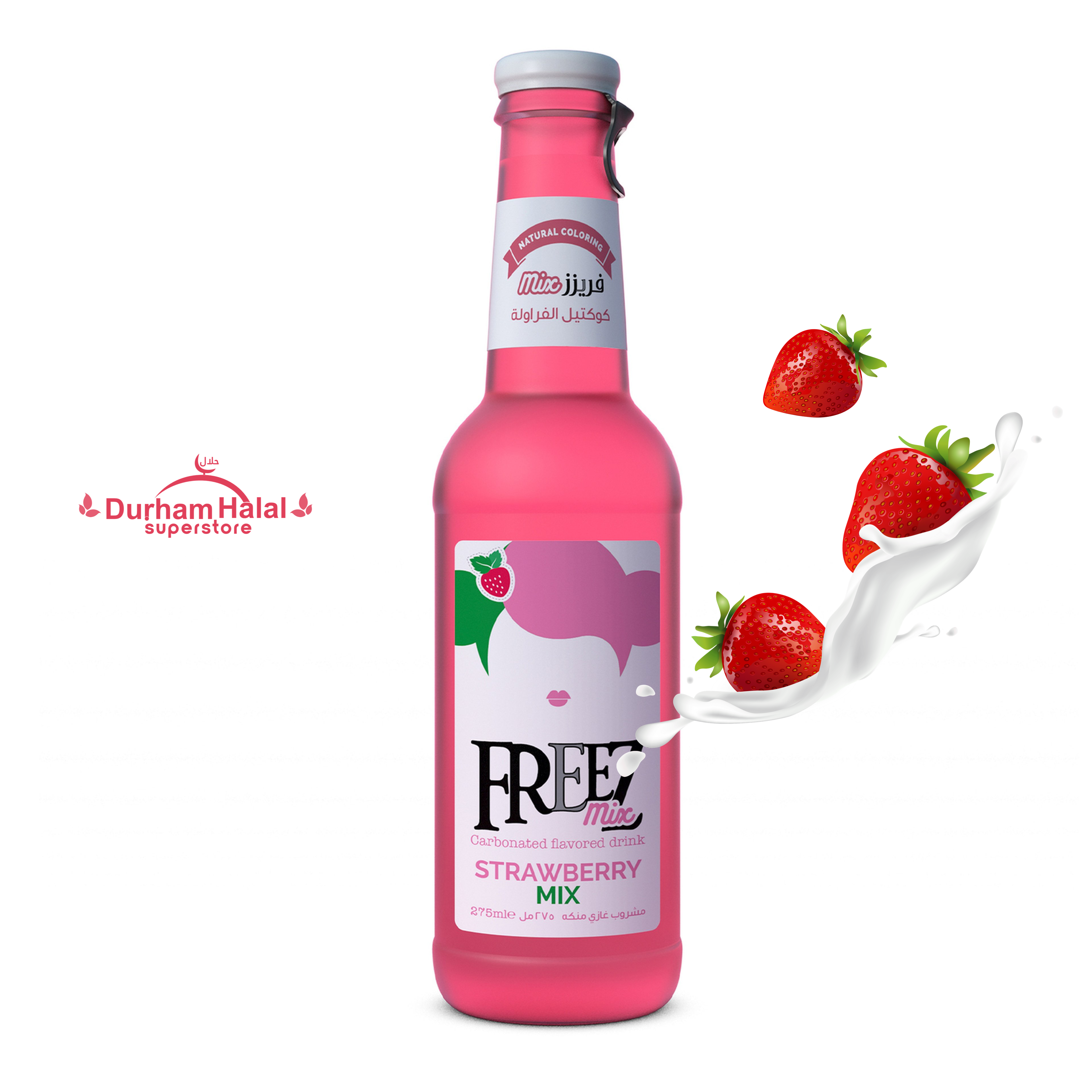 FREEZ Mix Strawberry Carbonated Drink