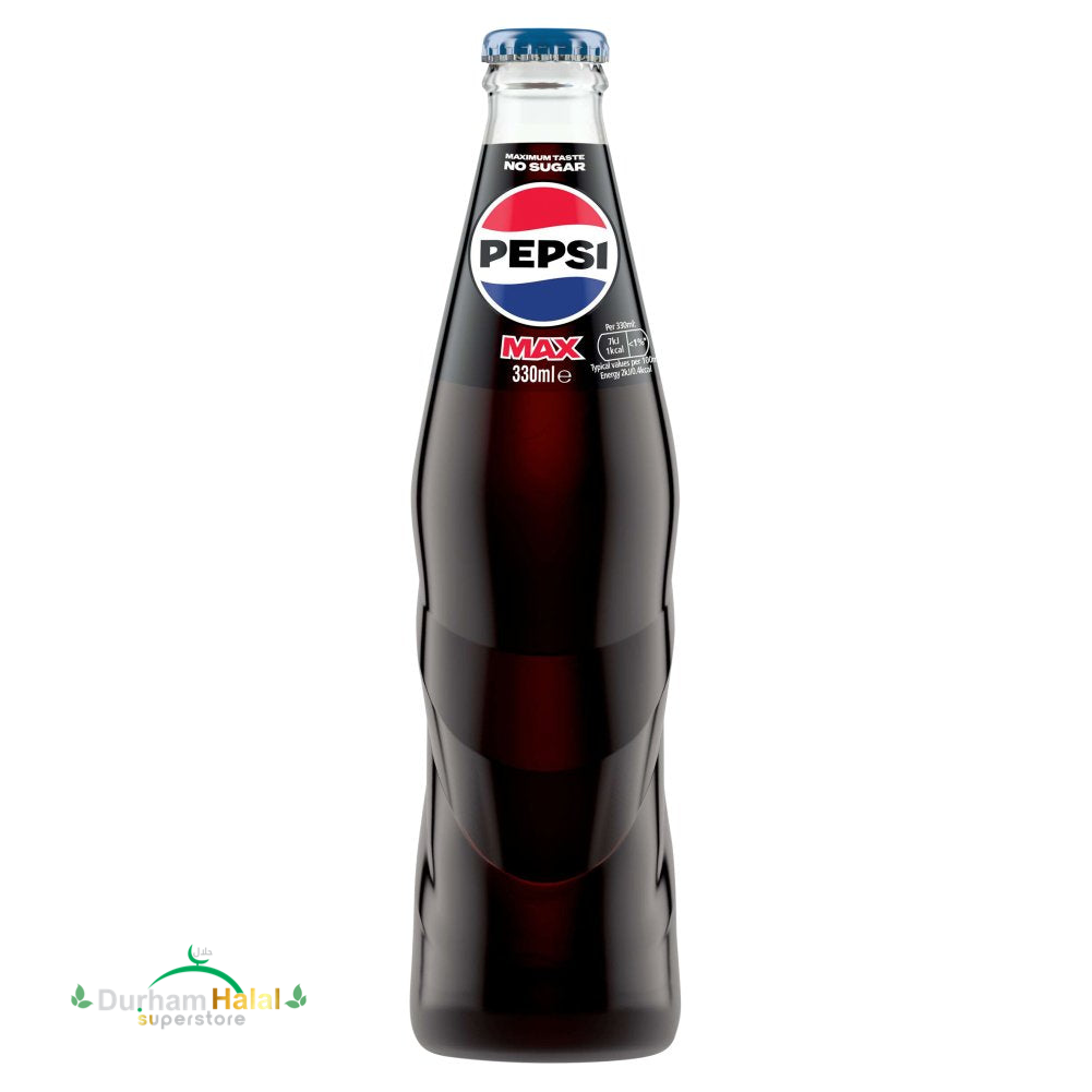 Pepsi Max Glass Bottle 330ml