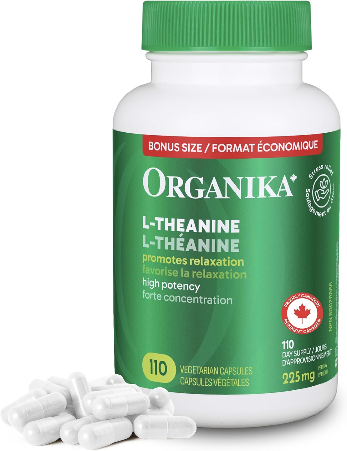 Organika L-Theanine Capsules