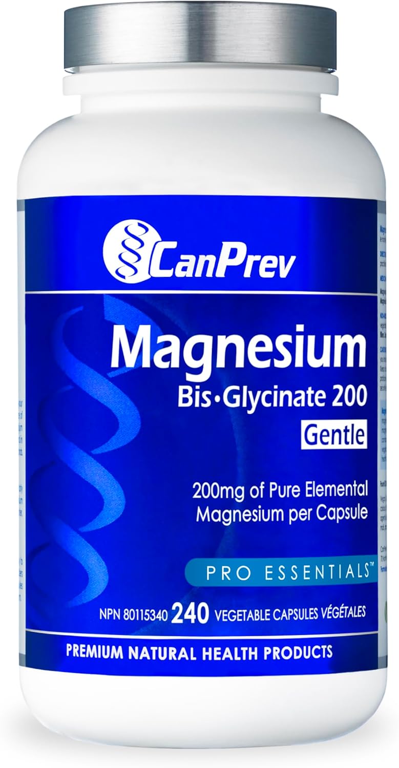 CanPrev Magnesium Bis-Glycinate 200 Gentle
