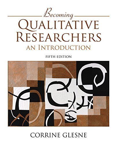 Becoming Qualitative Researchers  An Introduction 5th edition 