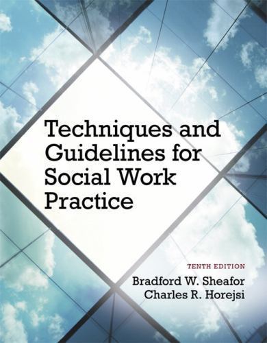 Techniques and Guidelines for Social Work Practice 10th Edition