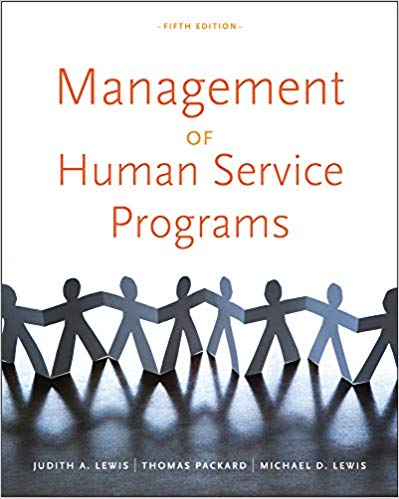 Management of Human Service Programs 