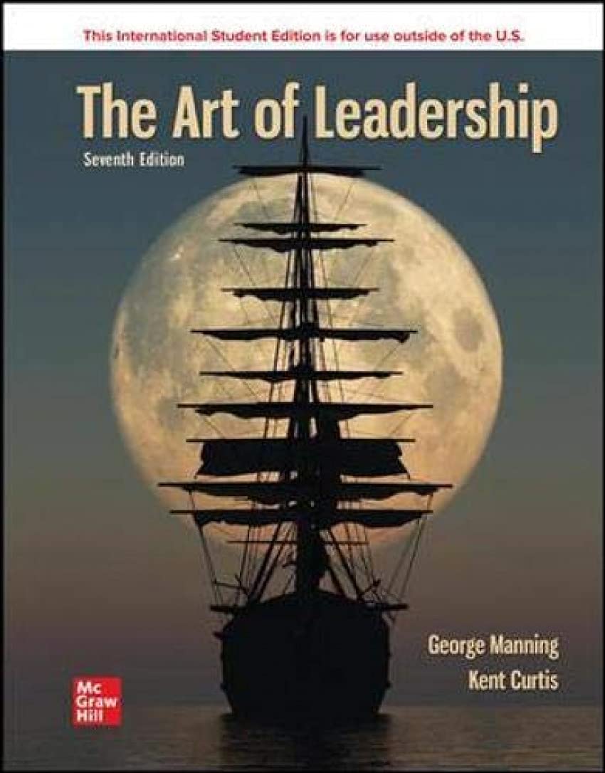 ISE The Art of Leadership Paperback – International Edition, March 18, 2021