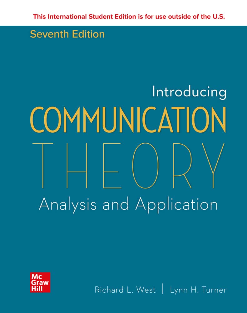 Introducing Communication Theory: Analysis and Application ISE