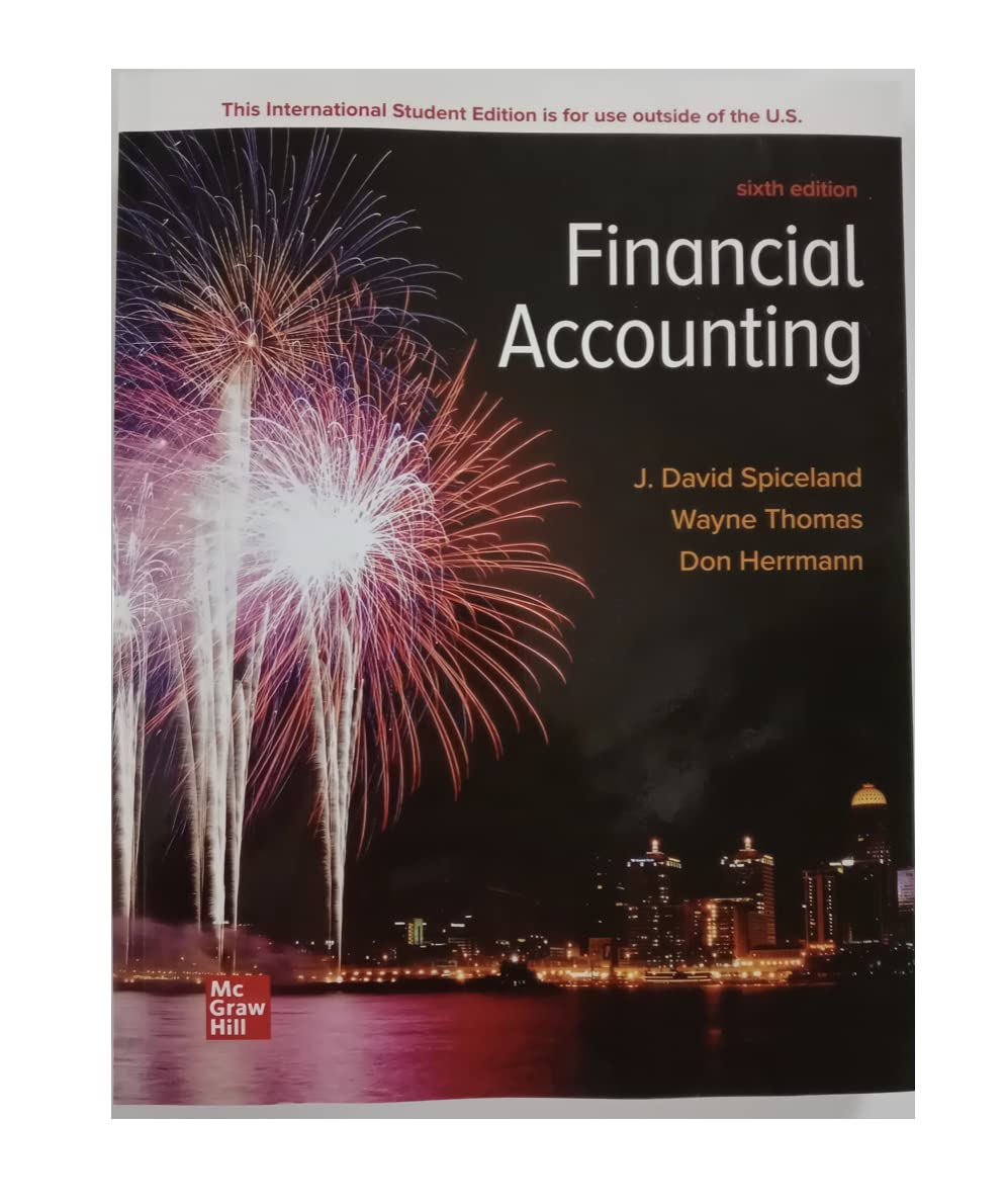 Financial Accounting Paperback 