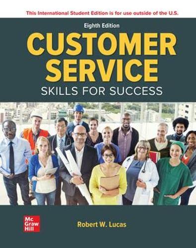 Customer Service Skills for Success ISE 8th Edition