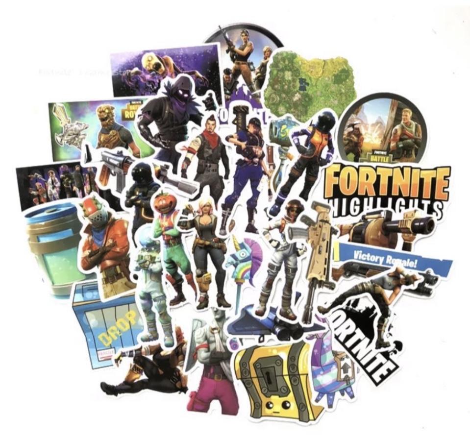Fortnite stickers (10 pcs)