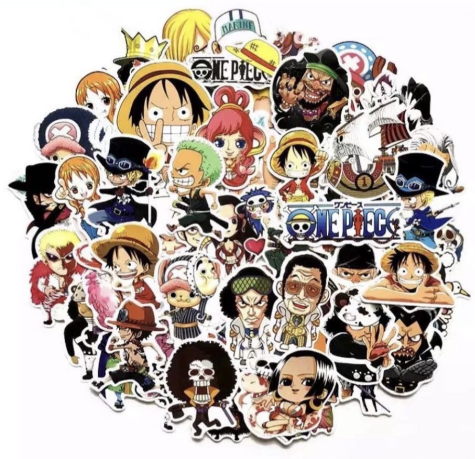 One piece stickers (10 pcs)