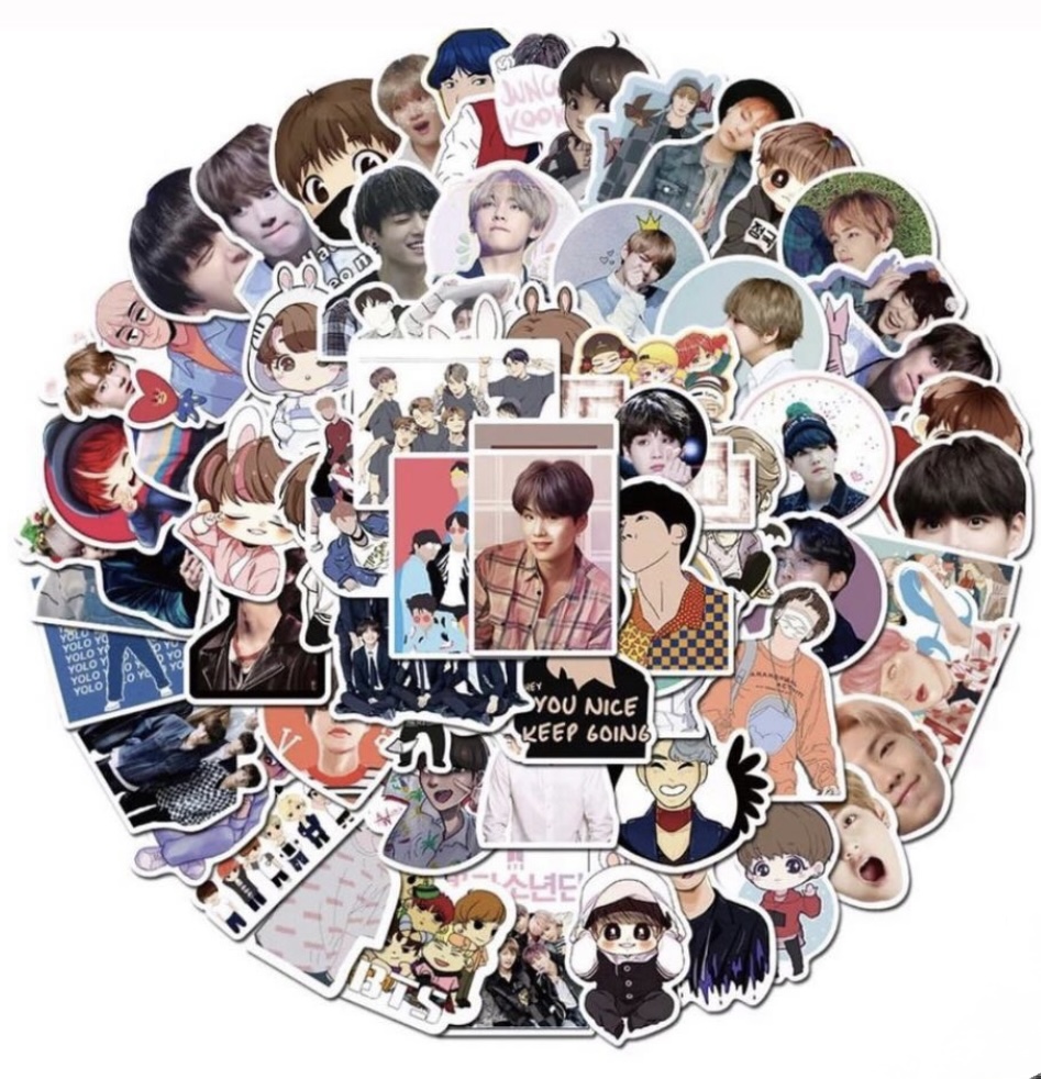 BTS STICKERS (10 pcs)