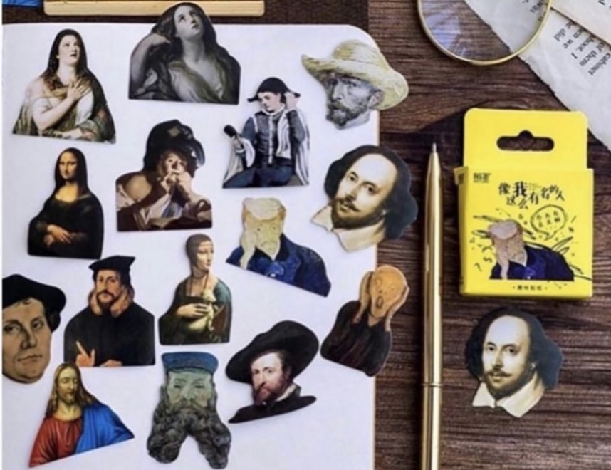 Classic Art Stickers Pack