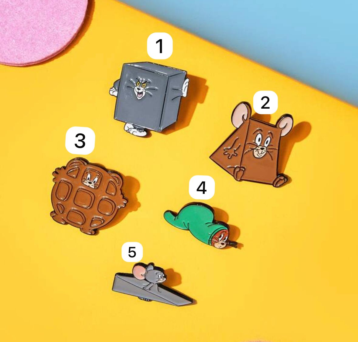 Tom and jerry pin